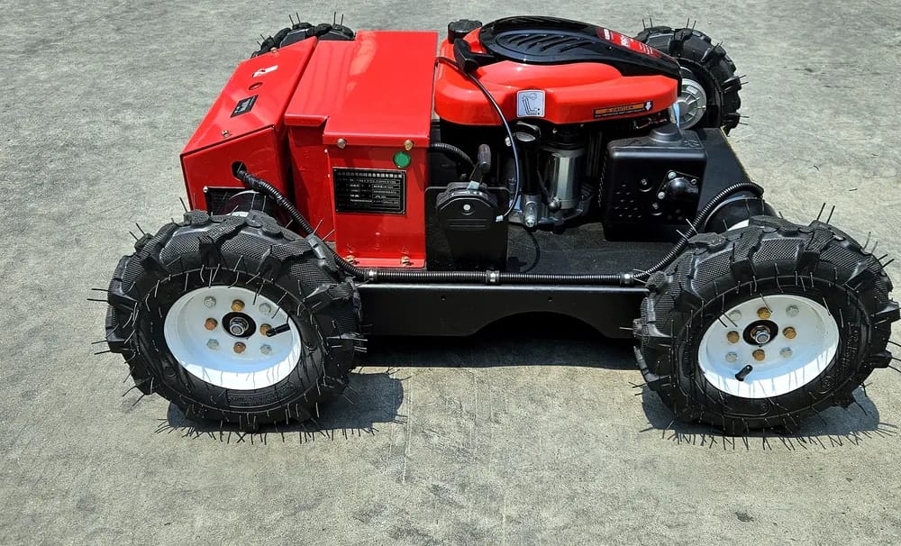 Four-wheel-drive 196 remote-controlled mower